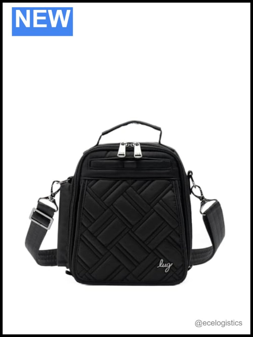 Convertible Crossbody Bag with Belt Loops and Water Bottle Holder